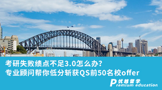 【低分逆襲】考研失敗績點不足3.0怎么辦？專業顧問幫你低分斬獲QS前50名校offer！